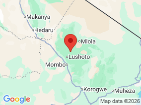 Map of Site Report: West Usambara Mountains, Tanzania